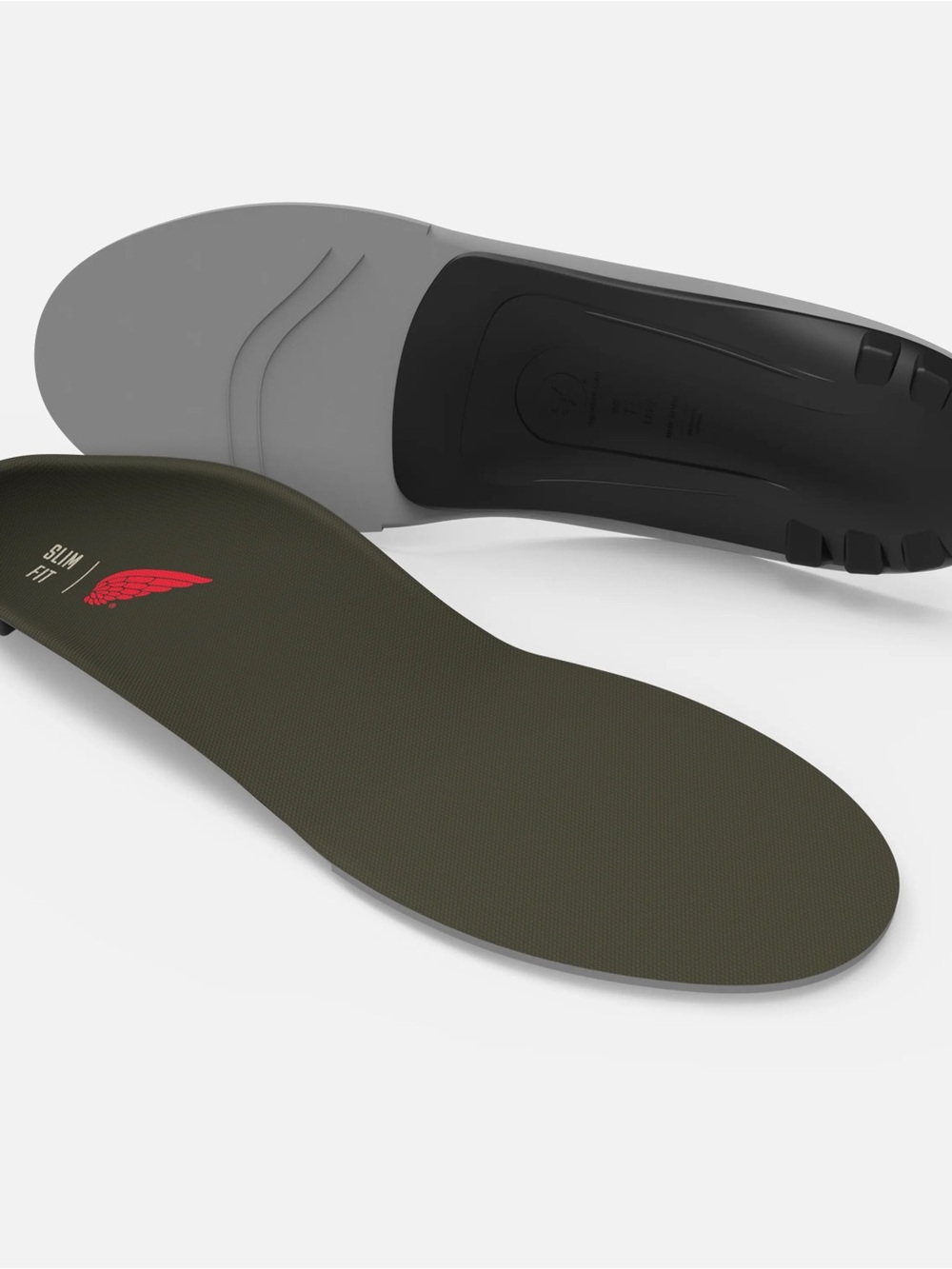 Slim Fit Men’s Superfeet x Red Wing Boots Orthotic Insoles — Olive Green